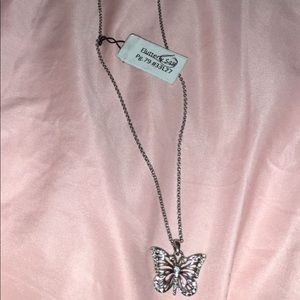 brand new Lia Sophia butterfly necklace
